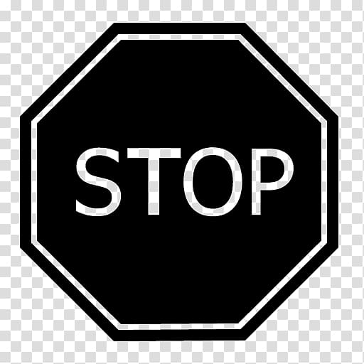 Stop sign Computer Icons Traffic sign , stop sign transparent background PNG clipart