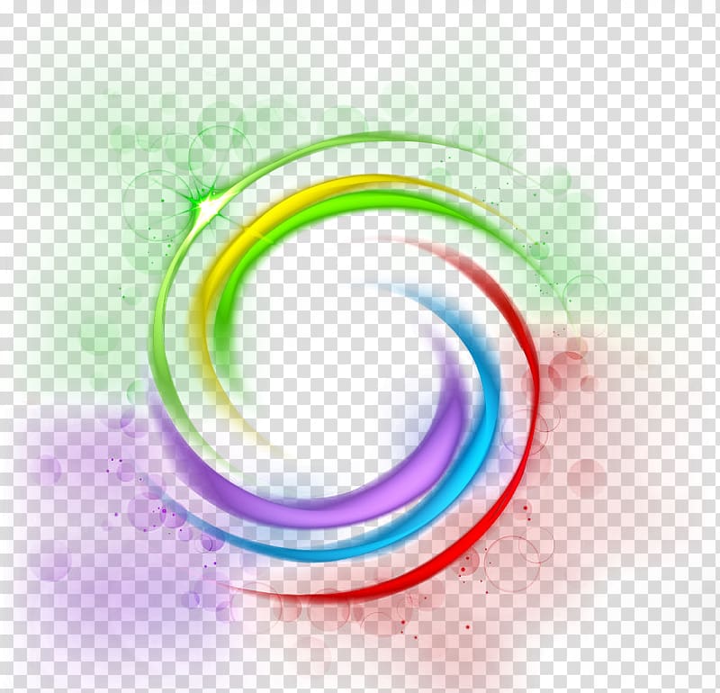 Light, Fantasy light effect background, rainbow artwork transparent background PNG clipart