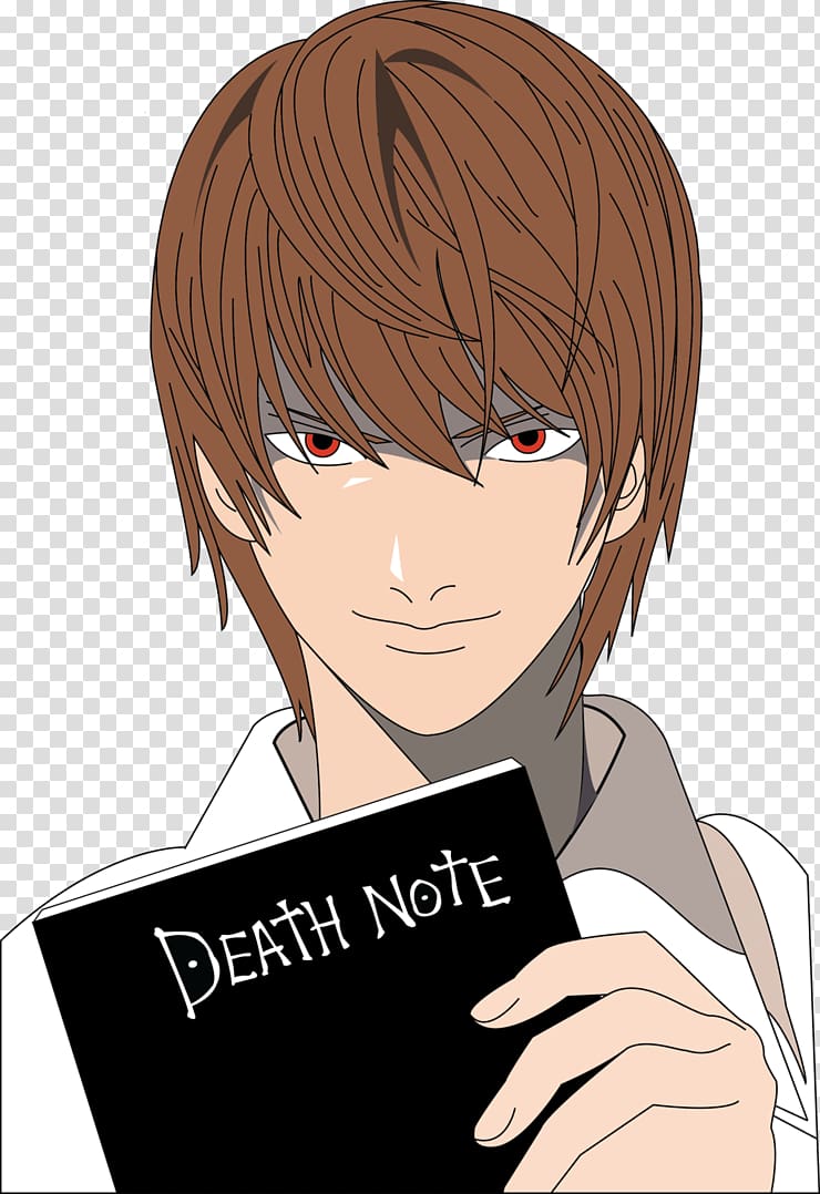 Light Yagami Death Note Pokémon FireRed and LeafGreen Pokémon Black 2 and White 2 Anime, Anime transparent background PNG clipart