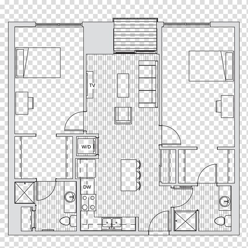 Floor plan Architecture Residential area, design transparent background PNG clipart