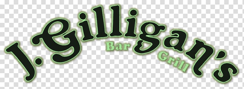 J Gilligan\'s Bar & Grill Entertainment Food Logo, party logo transparent background PNG clipart