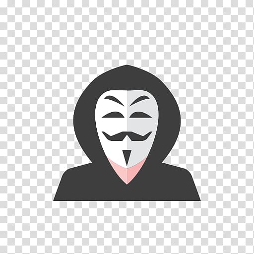 guy fawkes mask illustration, Security hacker Computer Icons , hacker logo transparent background PNG clipart
