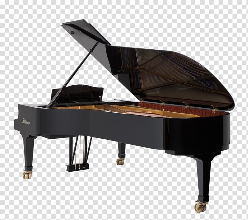 Digital piano Blüthner Music Grand piano, PIANIST transparent background PNG clipart