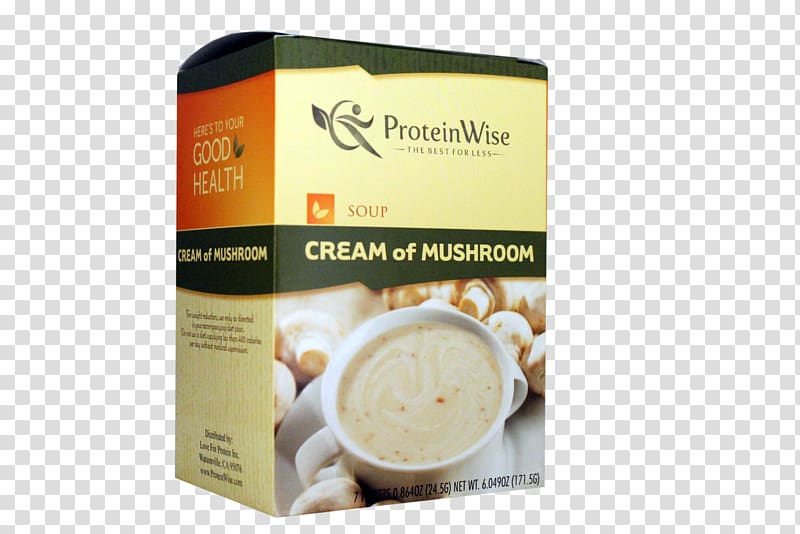 Cream of mushroom soup Chicken soup High-protein diet, MUSHROOM soup transparent background PNG clipart
