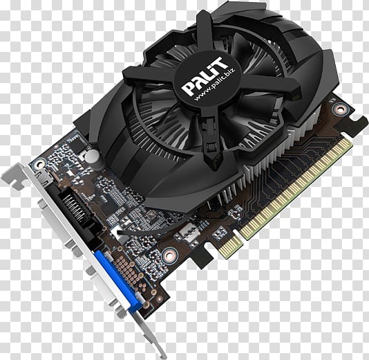 Graphics Cards & Video Adapters GeForce Computer hardware GDDR5 SDRAM Palit, nvidia transparent background PNG clipart