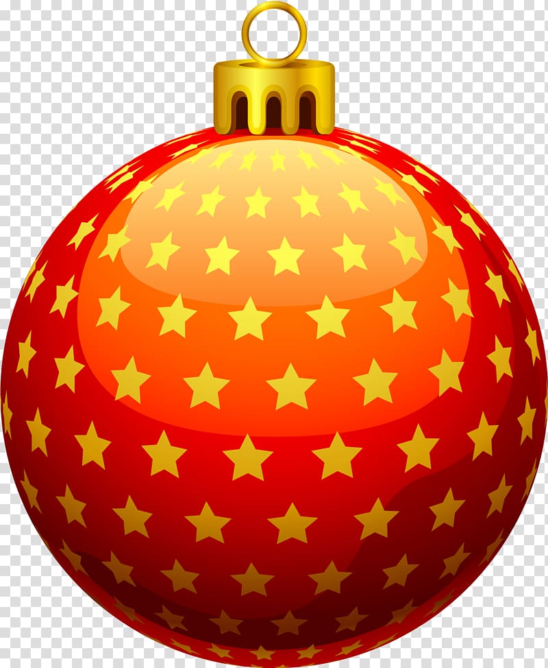 Christmas ornament , Small fresh red ball transparent background PNG clipart