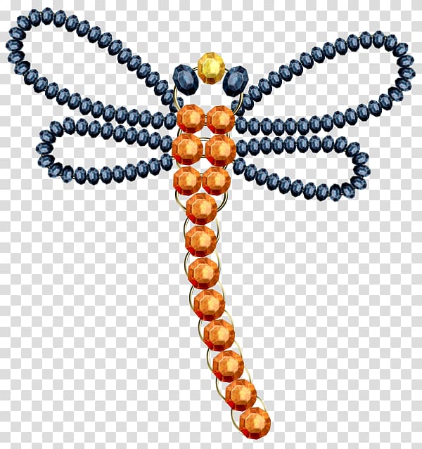 Bead Body piercing jewellery, Bead dragonfly transparent background PNG clipart