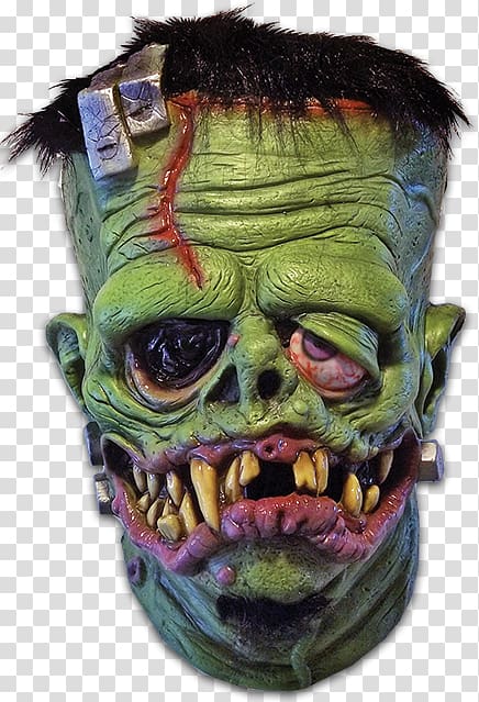 Frankenstein Mask Halloween costume Rat Fink, Rat Fink transparent background PNG clipart