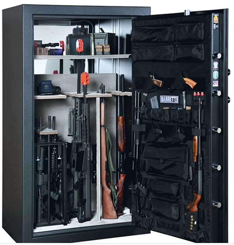 Gun safe Barrett Firearms Manufacturing Electronic lock, safe transparent background PNG clipart