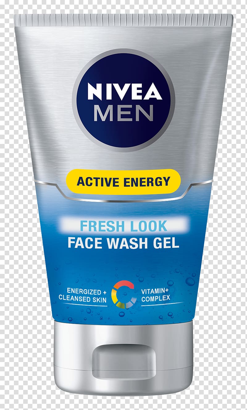 Cleanser NIVEA Men Creme Face Exfoliation, Face transparent background PNG clipart