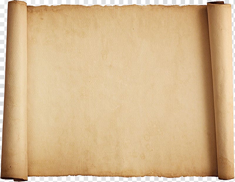 Paper Scroll Parchment , old paper transparent background PNG clipart
