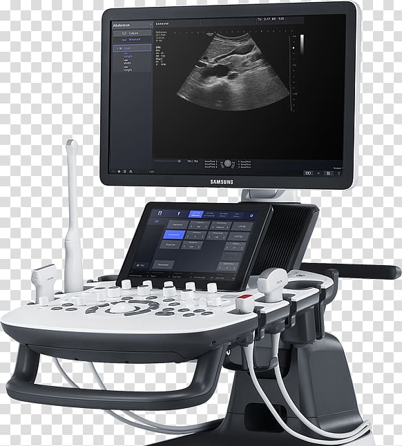 Ultrasonography Ultrasound Medical imaging Samsung Medison, ultrasound machine transparent background PNG clipart