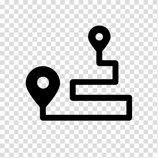 Computer Icons Map GPS Navigation Systems Road, path transparent background PNG clipart