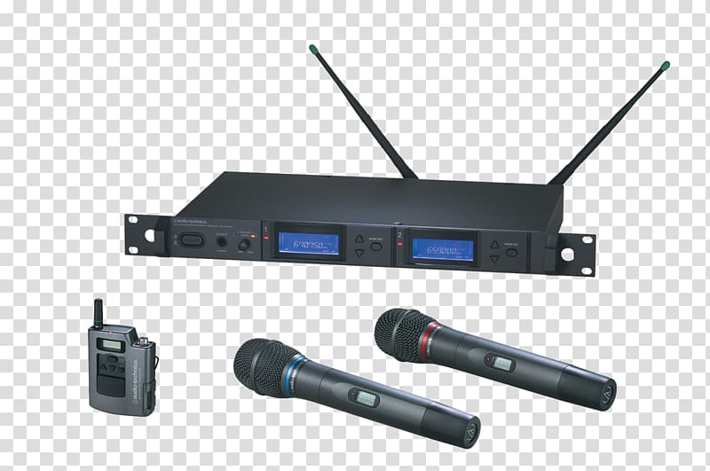 Wireless microphone AUDIO-TECHNICA CORPORATION Transmitter, microphone transparent background PNG clipart