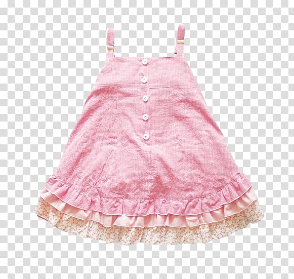 Ruffle Pink M Skirt Dress RTV Pink, dress transparent background PNG clipart