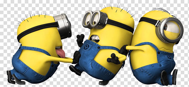 Despicable Me minions illustration, Minions Struggling transparent background PNG clipart