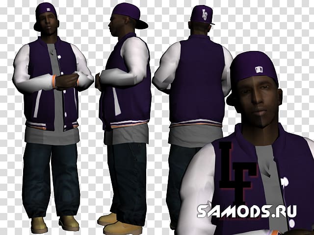 Grand Theft Auto: San Andreas Grand Theft Auto V Ballas Mod Los Santos, others transparent background PNG clipart
