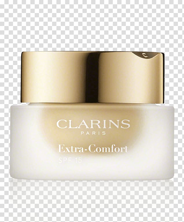 Cosmetics Cream Make-up Factor de protección solar Foundation, Clarins transparent background PNG clipart