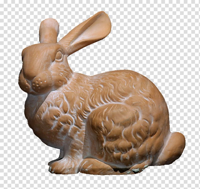 Rabbit Stanford bunny Stanford dragon Stanford University 3D computer graphics, rabbit transparent background PNG clipart