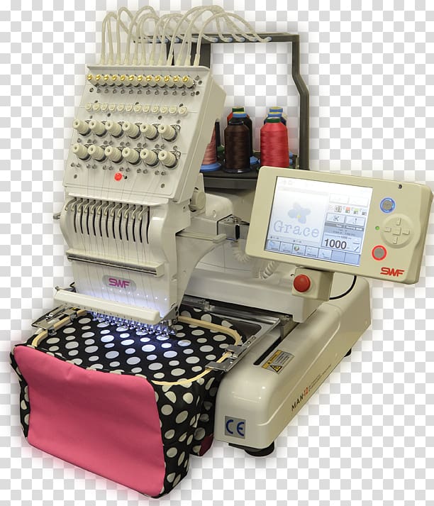 Machine embroidery Machine embroidery Hand-Sewing Needles Sewing Machines, needle lead transparent background PNG clipart