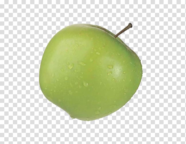 Granny Smith Manzana verde Apple Fruit, A green apple transparent background PNG clipart
