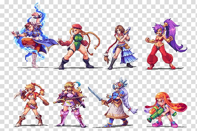 Pixel art Character Video game, chrono cross transparent background PNG clipart