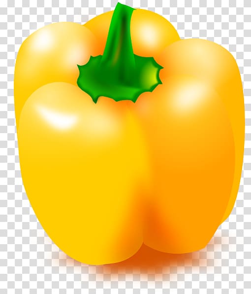 Bell pepper Yellow pepper Chili pepper , Green Pepper transparent background PNG clipart