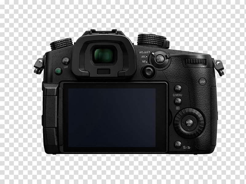 Panasonic Lumix DC-GH5 Mirrorless interchangeable-lens camera, camera transparent background PNG clipart