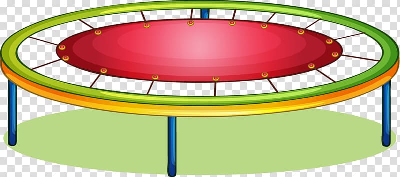 Trampoline Jumping , Cartoon trampoline material transparent background PNG clipart