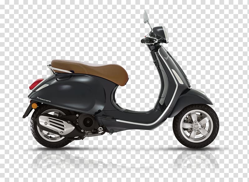 Scooter Piaggio Vespa Primavera Motorcycle, vespa motorcycle transparent background PNG clipart