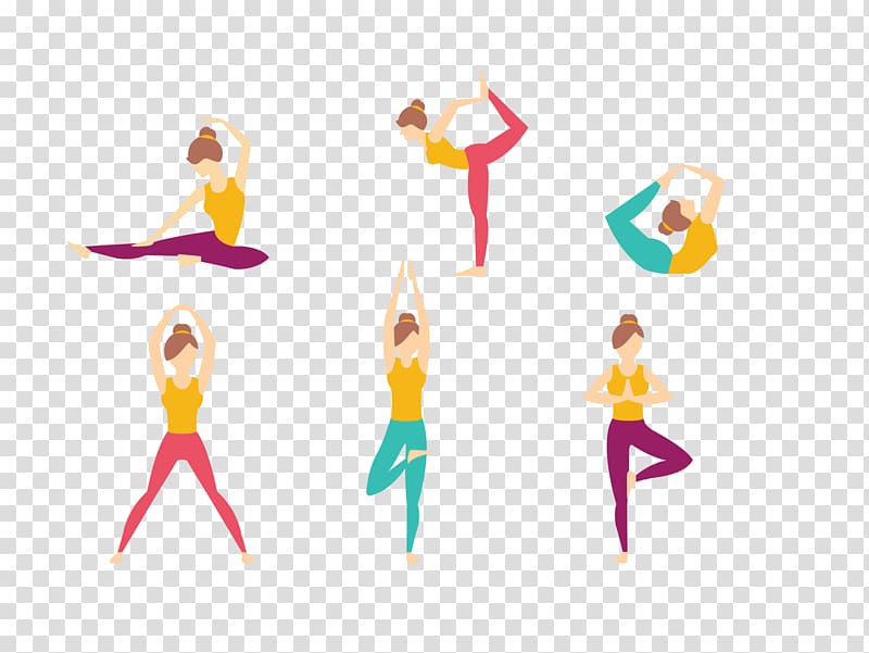 Yoga Asana Asento Illustration, Yoga figure transparent background PNG clipart