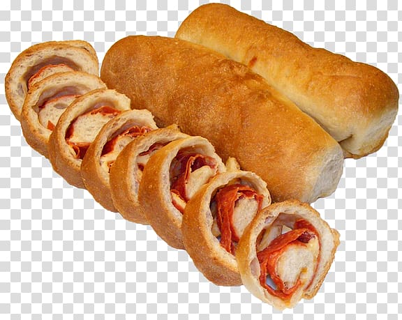 Sausage roll Pigs in blankets Danish pastry German cuisine Cuisine of the United States, bread transparent background PNG clipart