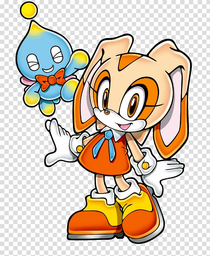 Cream the Rabbit Sonic Advance 2 Sonic Advance 3 Sonic Heroes Amy Rose, sonic the hedgehog transparent background PNG clipart