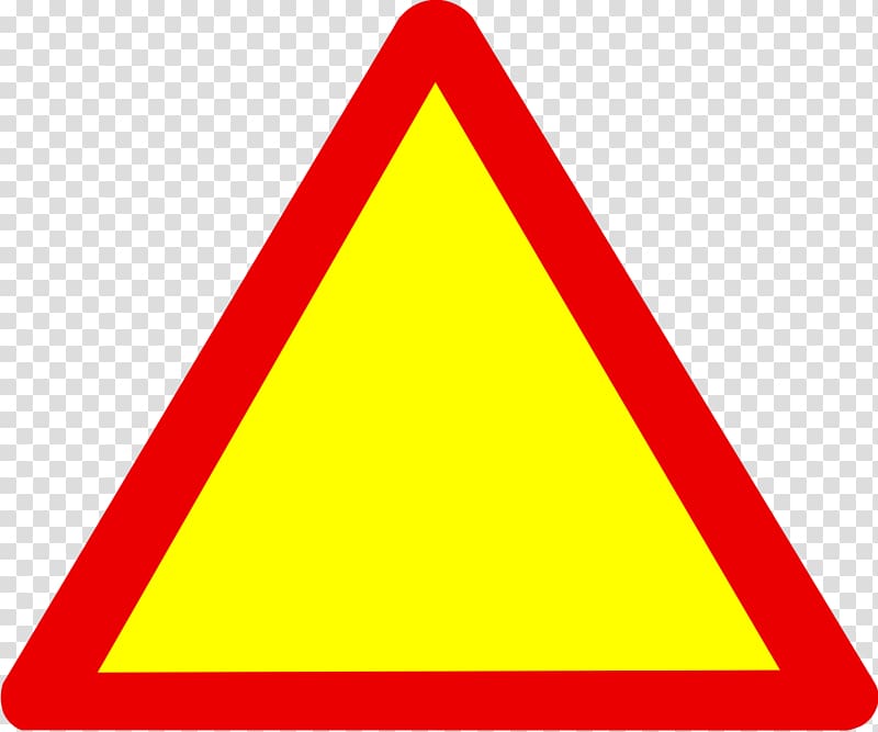 Warning sign Traffic sign , caution transparent background PNG clipart