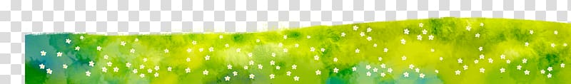 Wheatgrass Energy Green Moisture , Beautiful fresh grass floating flowers decorate the bottom edge transparent background PNG clipart