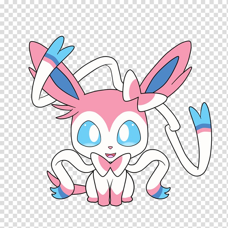 Pokémon X and Y Sylveon Eevee Drawing, others transparent background PNG clipart
