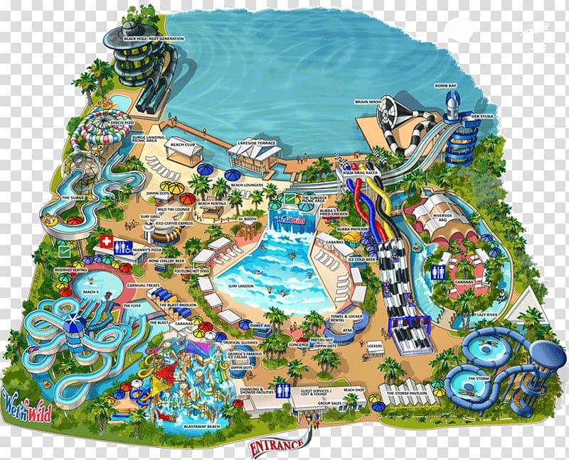 Wet \'n Wild Orlando Universal Studios Florida Volcano Bay Wet\'n\'Wild Las Vegas Walt Disney World, park transparent background PNG clipart