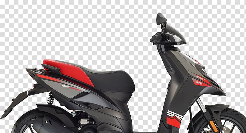 Scooter Aprilia SR50 Supermoto Motorcycle, scooter transparent background PNG clipart