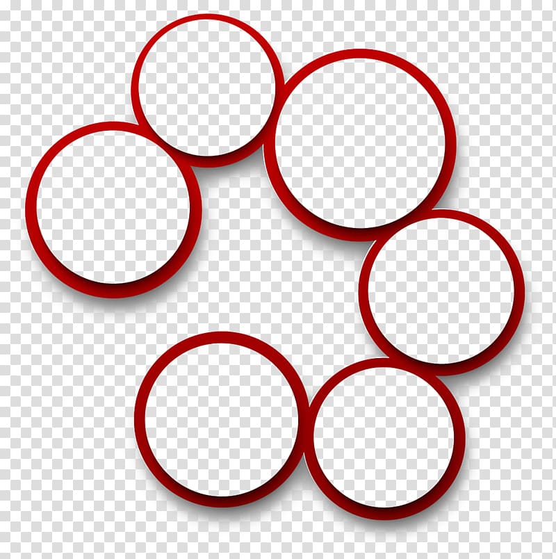 Circle Red Illustration, Creative simple background red circle transparent background PNG clipart