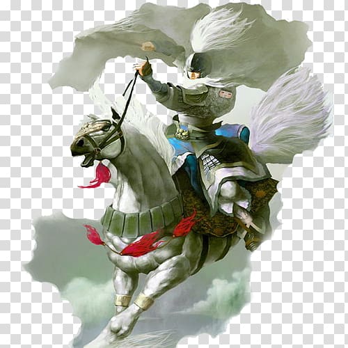 Horse Run Knight Youxia, Ancient Knights of horse painting in ink and wash transparent background PNG clipart