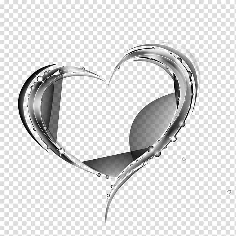 Computer graphics, Heart shaped starlight light effect transparent background PNG clipart