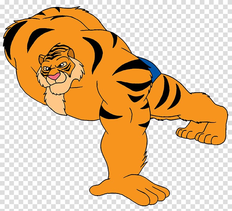 Lion Push-up Animation , push ups transparent background PNG clipart