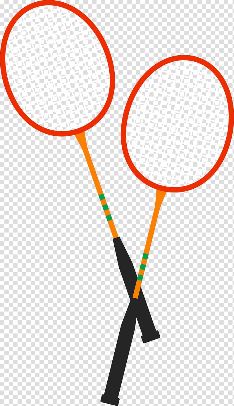 Badmintonracket Badmintonracket Tennis Net, Badminton transparent background PNG clipart