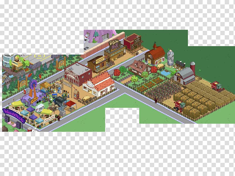 Springfield The Simpsons: Tapped Out Fair, others transparent background PNG clipart