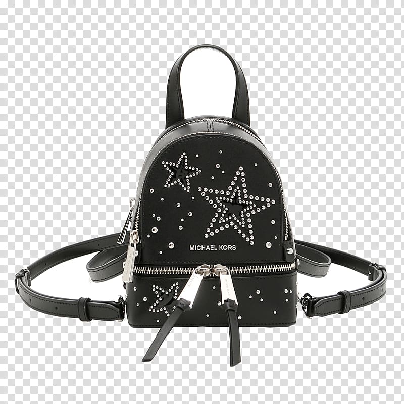 Handbag Michael Kors Rhea Medium Slim Backpack Michael Kors Rhea Medium Slim Backpack, three dimensional art word summer discount transparent background PNG clipart
