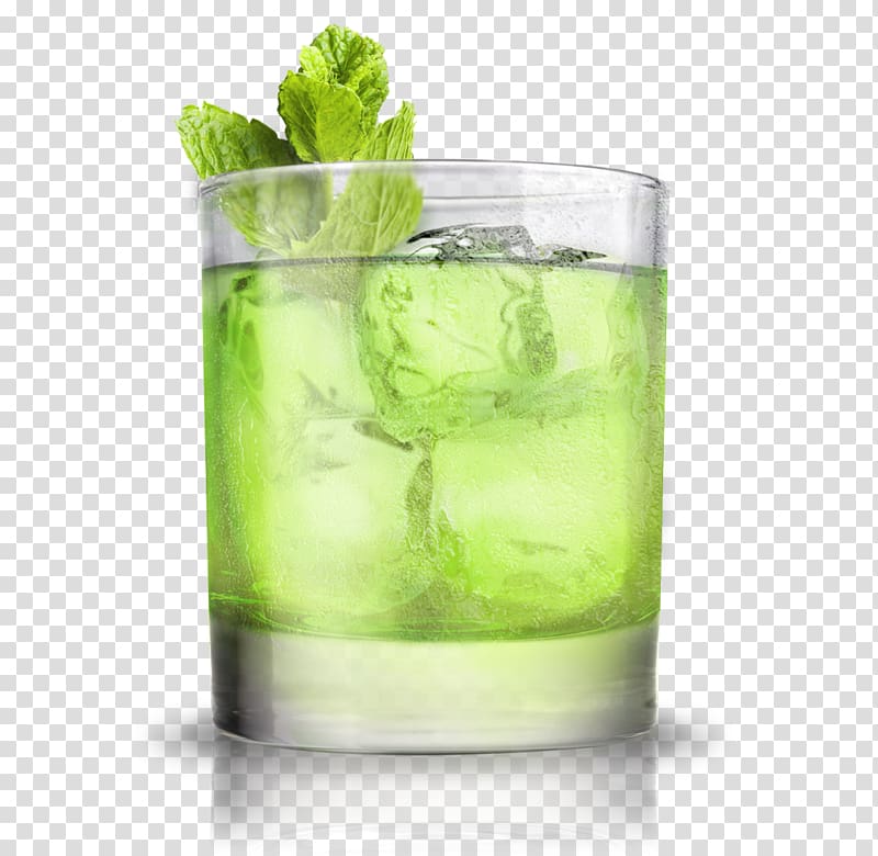 green beverage drink in glass, Cocktail shaker Martini Caipirinha Bar, tube transparent background PNG clipart