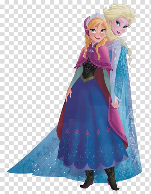 Elsa Kristoff Anna Olaf , elsa anna transparent background PNG clipart