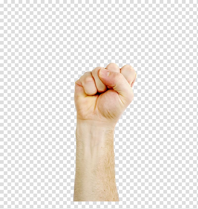 Thumb Gesture Fist, 3D gesture transparent background PNG clipart