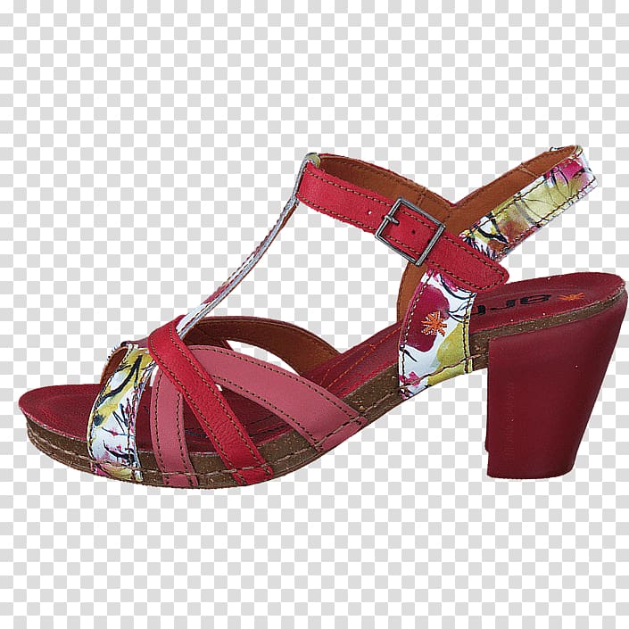 Shoe Footway Group Sandal Heel, free pink flower buckle material wealth transparent background PNG clipart
