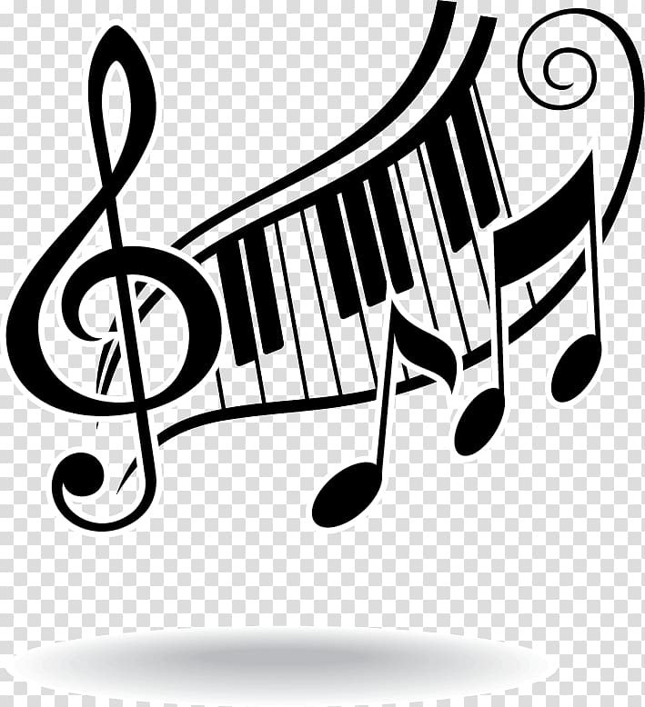 piano notes background